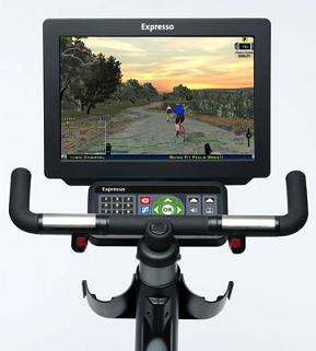 recumbent bikes with virtual cycling worlds