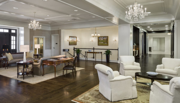 Greenville Country Club Entry Foyer