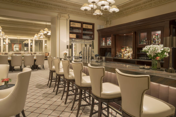 Image featuring bar and casual dining facility at the Cosmos Club.
